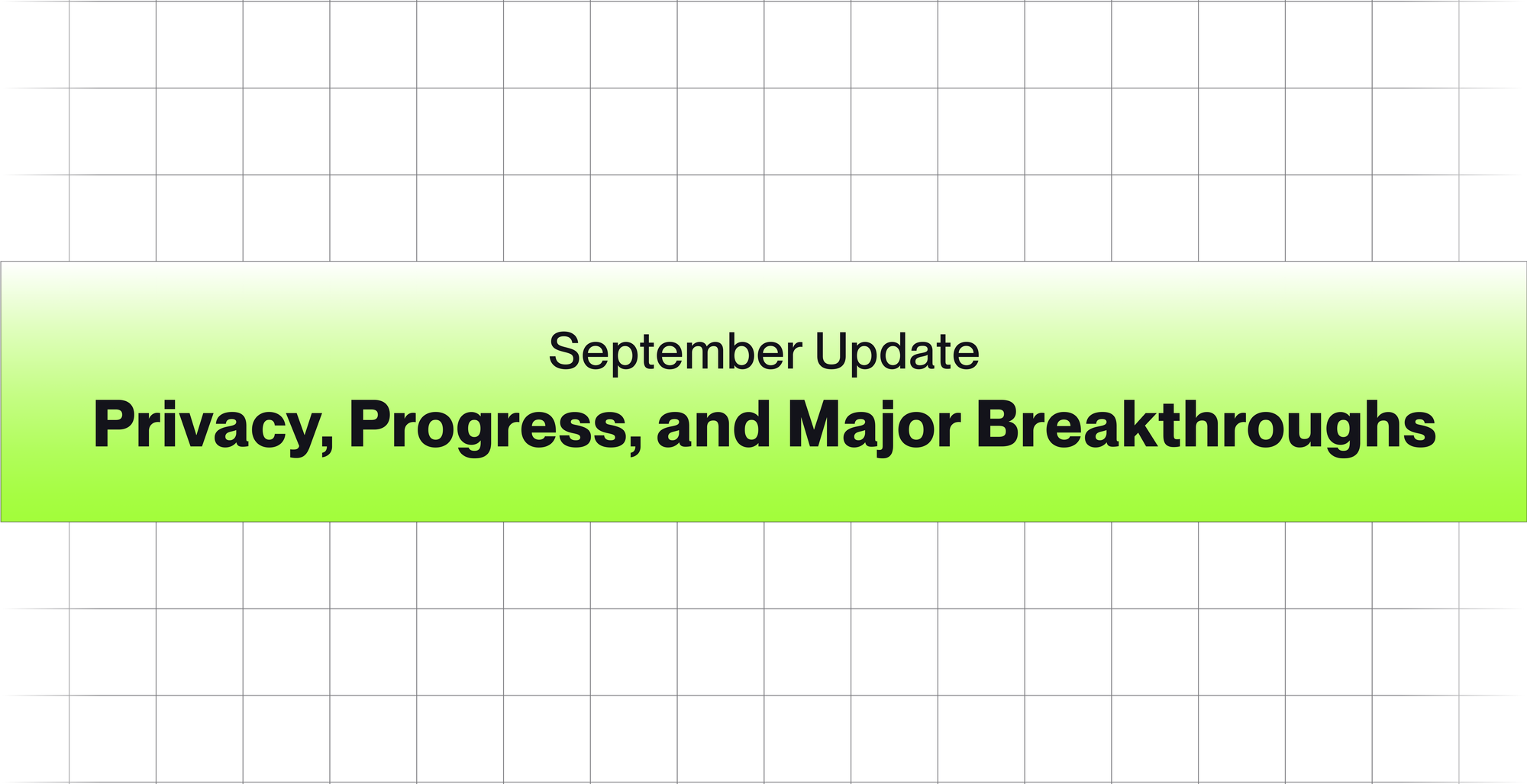 Labyrinth protocol september update - privacy, progress and major breakthroughs